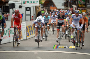 Anthony Roux (FDJ-BigMat) fait le sprint … pour la 51ème place (318x)