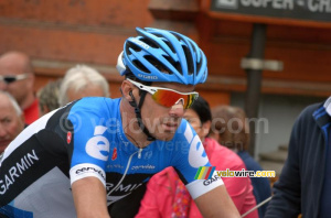 David Millar (Garmin-Barracuda) at the finish (337x)