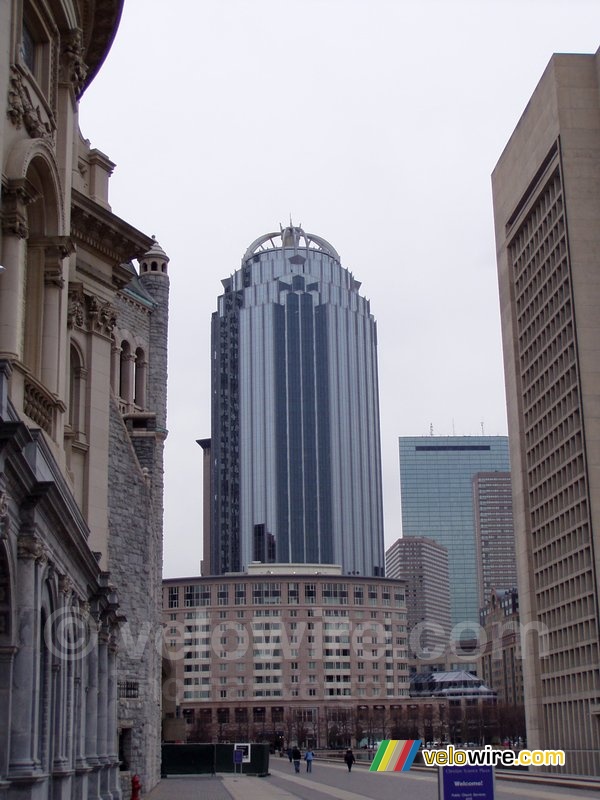 One of the skyscrapers in Boston