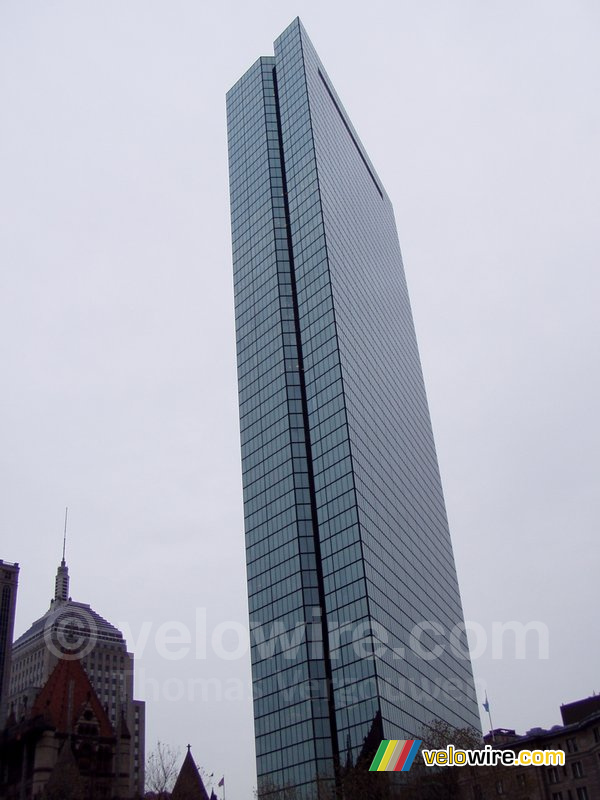 One of the skyscrapers in Boston