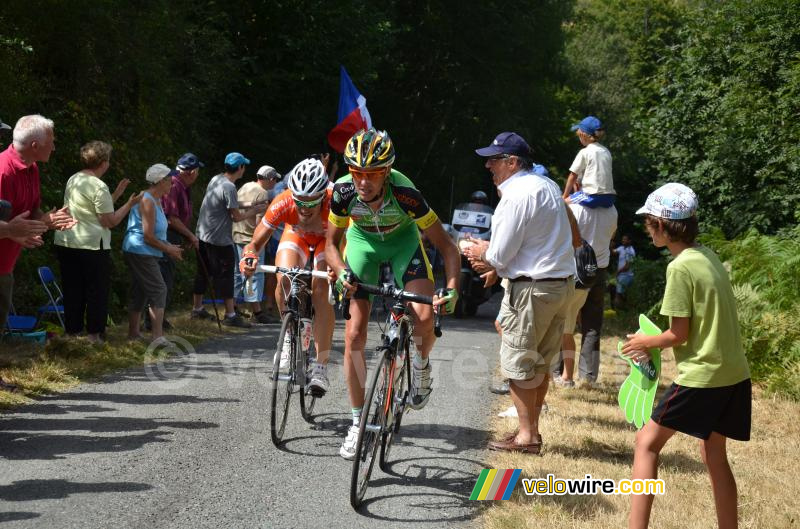 Gilles Devillers (Landbouwkrediet) & Kevin Lalouette (Roubaix)