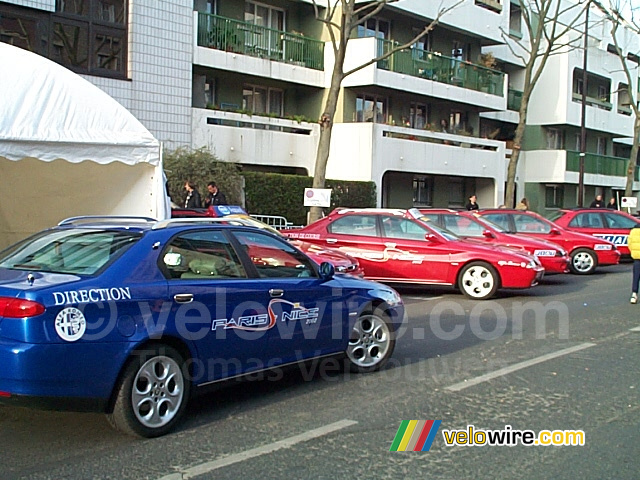 [Prologue Paris-Nice] Some of the official cars of Paris-Nice