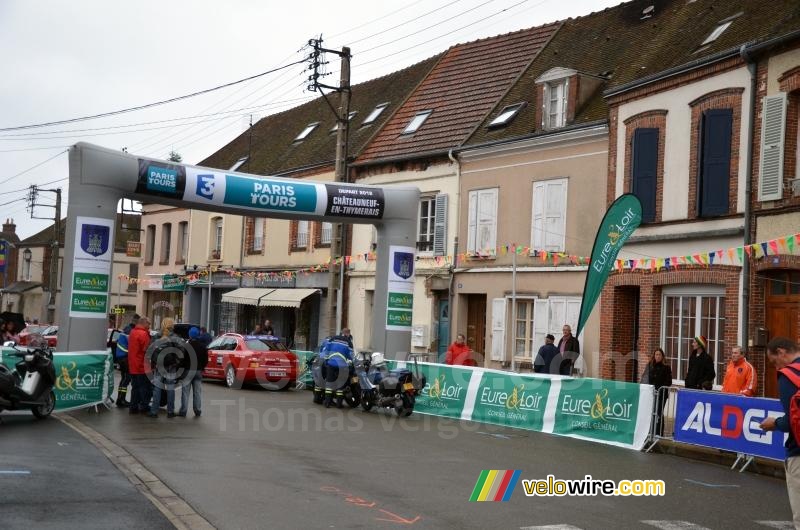 Chteauneuf-en-Thymerais, startplaats van Paris-Tours 2012