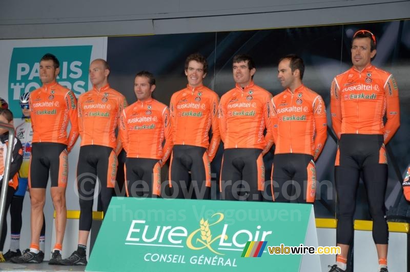 L'équipe Euskaltel-Euskadi