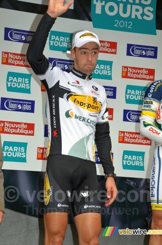 Laurens de Vreese (Topsport Vlaanderen), 2de van Parijs-Tours 2012