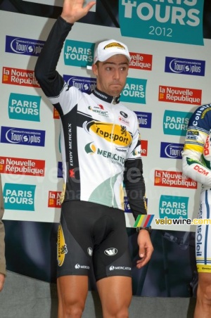 Laurens de Vreese (Topsport Vlaanderen), 2ème de Paris-Tours 2012 (583x)