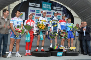 Le podium complet de Paris-Tours 2012 (831x)