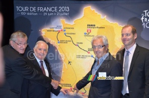 Bagnères-de-Bigorre sur la carte du Tour de France 2013 (485x)