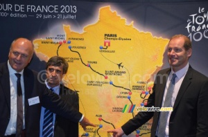 Castres sur la carte du Tour de France 2013 (570x)