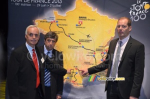 Albi on the map of the Tour de France 2013 (440x)
