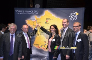 Fougères sur la carte du Tour de France 2013 (495x)