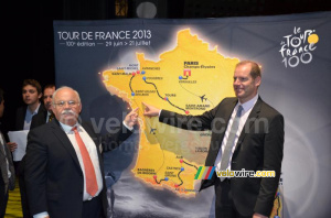 Saint-Gildas-des-Bois on the map of the Tour de France 2013 (778x)
