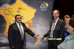 Bastia on the map of the Tour de France 2013 (702x)