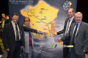 The Mont Ventoux on the map of the Tour de France 2013 (755x)