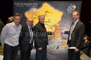 The Alpe d'Huez on the map of the Tour de France 2013 (674x)