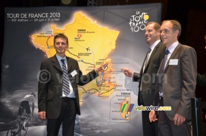 Le Grand Bornand sur la carte du Tour de France 2013 (468x)
