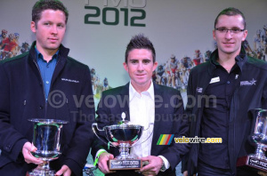 The podium of the Coupe de France PMU 2012 (682x)