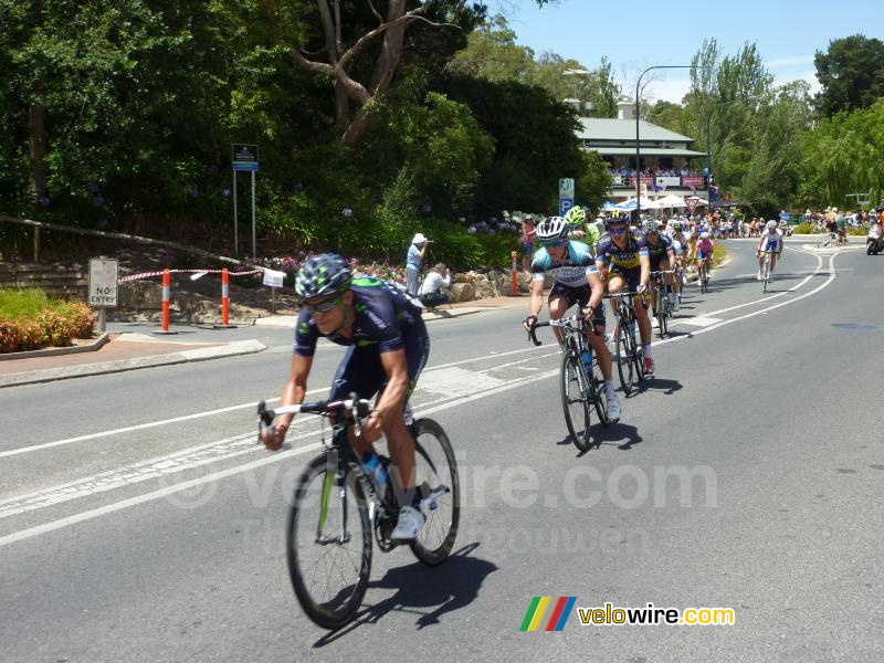 The chasing group in Aldgate