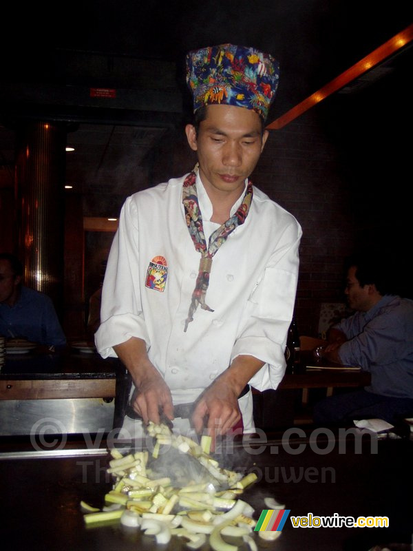 Japanse kok in 