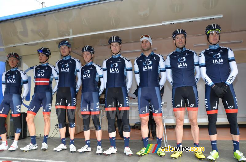 De IAM Cycling ploeg