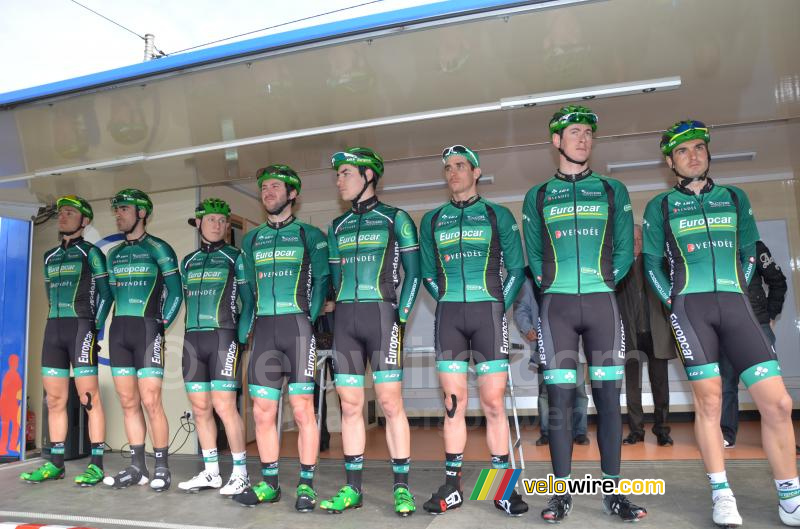 L'équipe Team Europcar