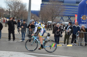 Kris Boeckmans (Vacansoleil-DCM) au départ (896x)