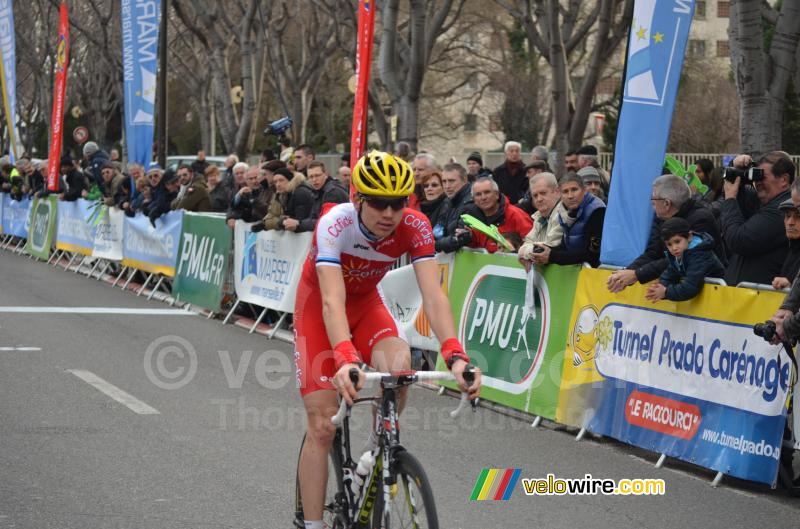 Rein Taaramae (Cofidis) à l'arrivée