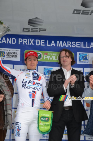 Justin Jules (La Pomme Marseille), premier leader de la Coupe de France (767x)