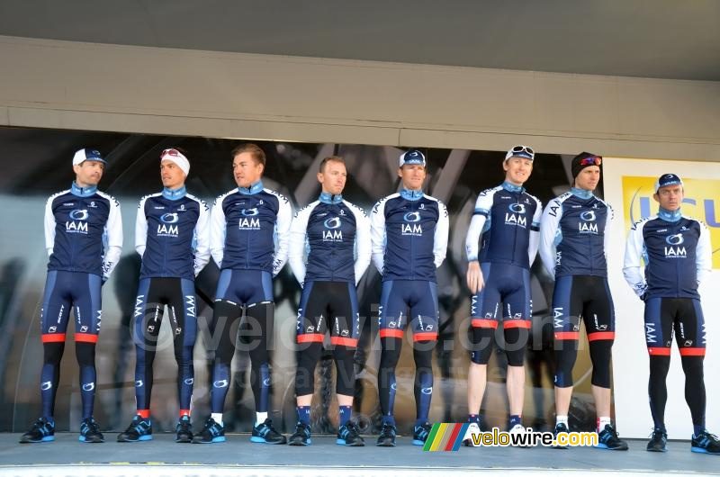 De IAM Cycling ploeg