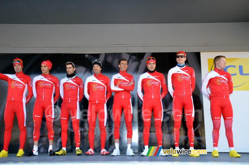 The Cofidis team