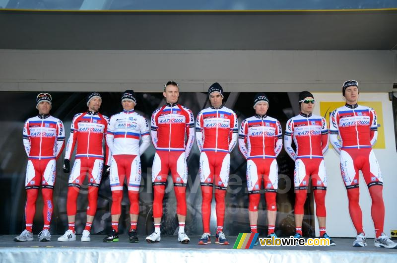 The Katusha team