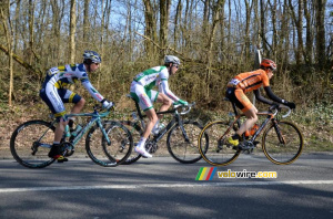 Bert-Jan Lindeman, Romain Sicard & Yannick Talabardon: breakaway (3) (353x)