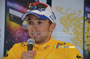 Nacer Bouhanni (FDJ) en jaune (445x)