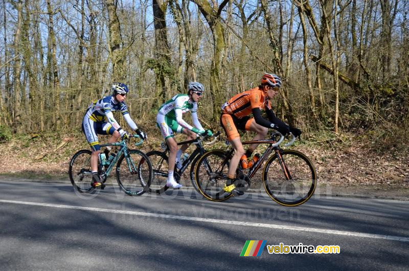 Bert-Jan Lindeman, Romain Sicard & Yannick Talabardon échappés (2)