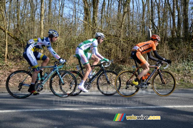 Bert-Jan Lindeman, Romain Sicard & Yannick Talabardon échappés (3)