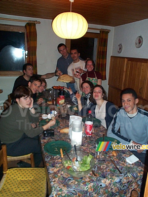 Eating pancakes together (249x)