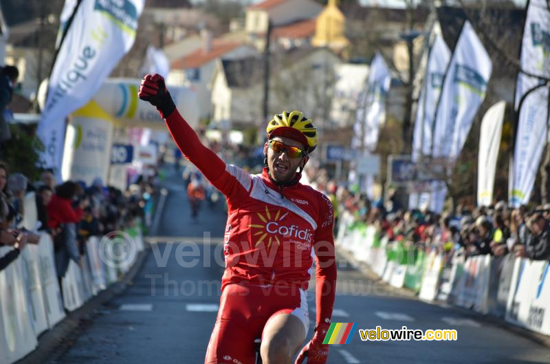 Edwig Cammaerts (Cofidis), vainqueur Classic Loire Atlantique 2013