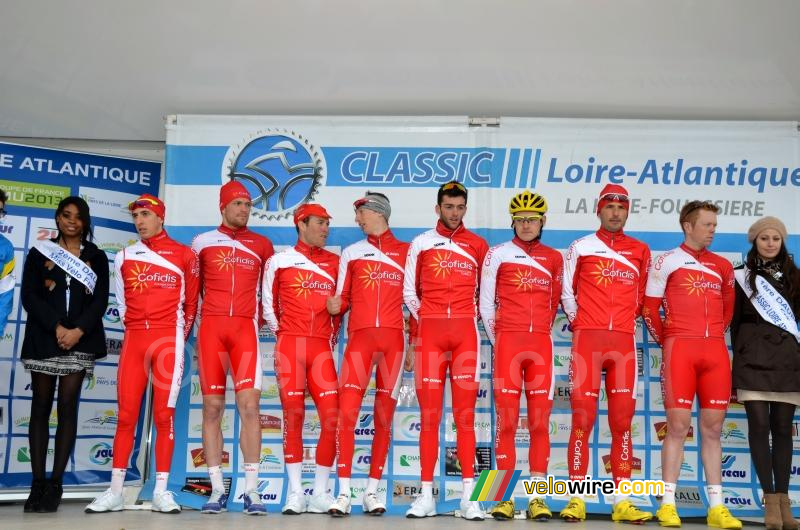 The Cofidis team