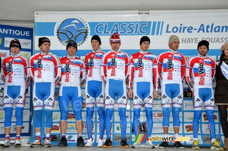 The Rusvelo team