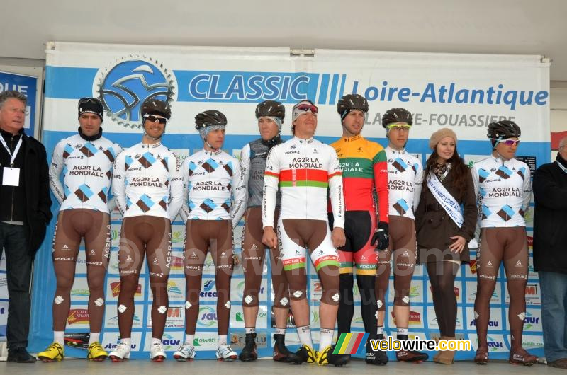 De AG2R La Mondiale ploeg