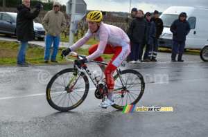 Cyril Bessy (Cofidis) attacking (245x)