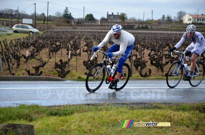 David Boucher (FDJ) & Yannick Martinez (La Pomme Marseille)