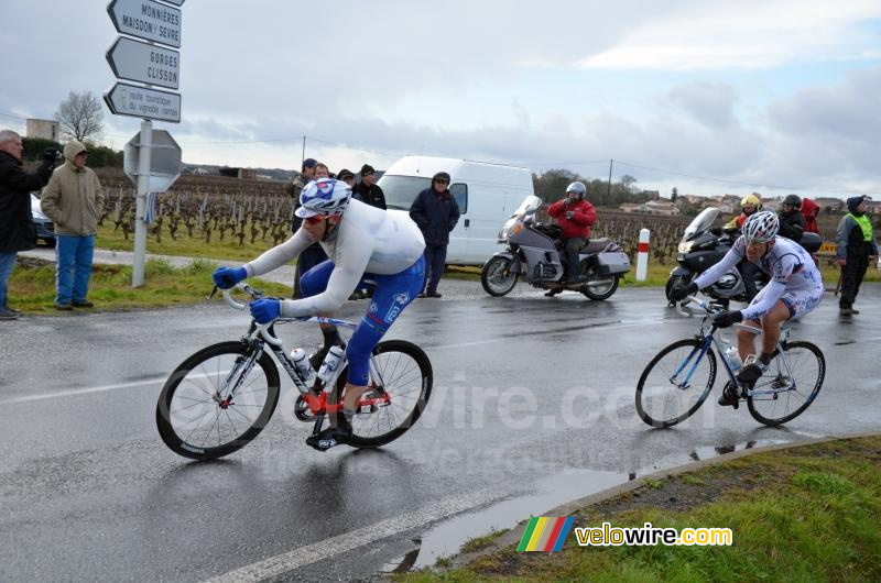 David Boucher (FDJ) & Yannick Martinez (La Pomme Marseille) (2)