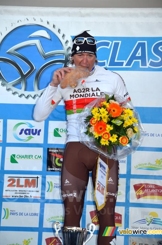 Yauheni Hutarovich (AG2R La Mondiale) eet de 