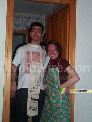 Fabian and Virginie, our pancake bakers (251x)