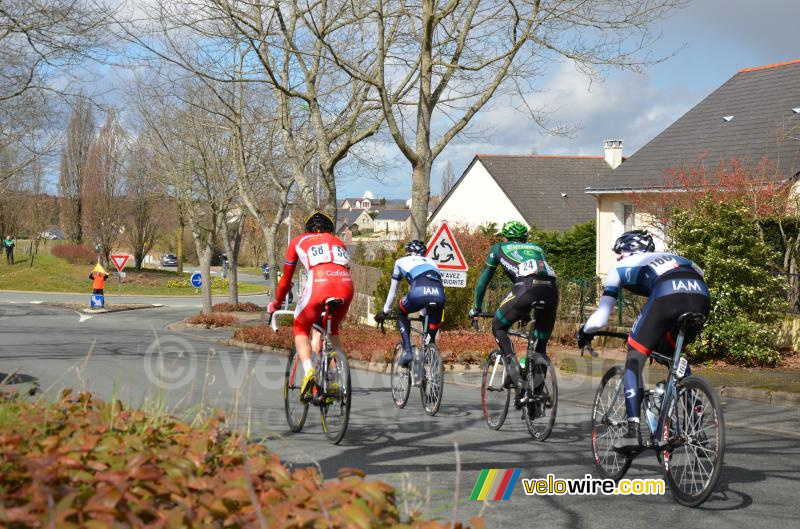 The breakaway in Chalonnes-sur-Loire (2)