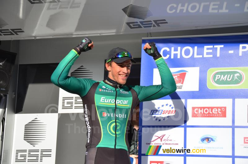 Damien Gaudin (Europcar) happy with his victory