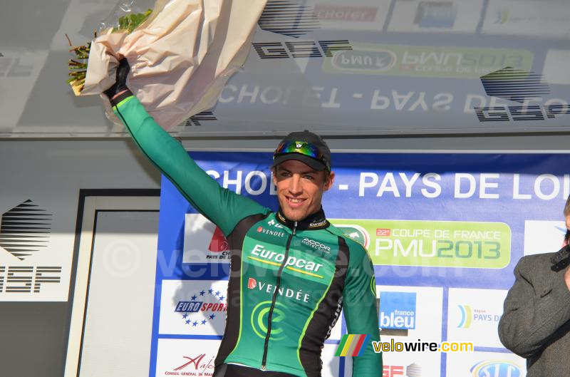 Damien Gaudin (Europcar) happy with his victory (2)