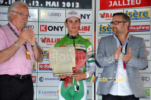 Alexis Vuillermoz (Sojasun), green jersey (234x)