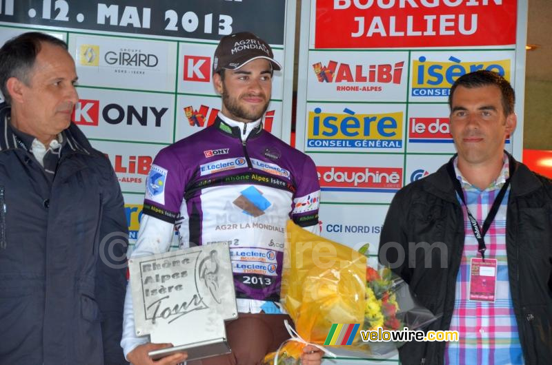 Adrien Legros (Chambéry CF), meilleur grimpeur